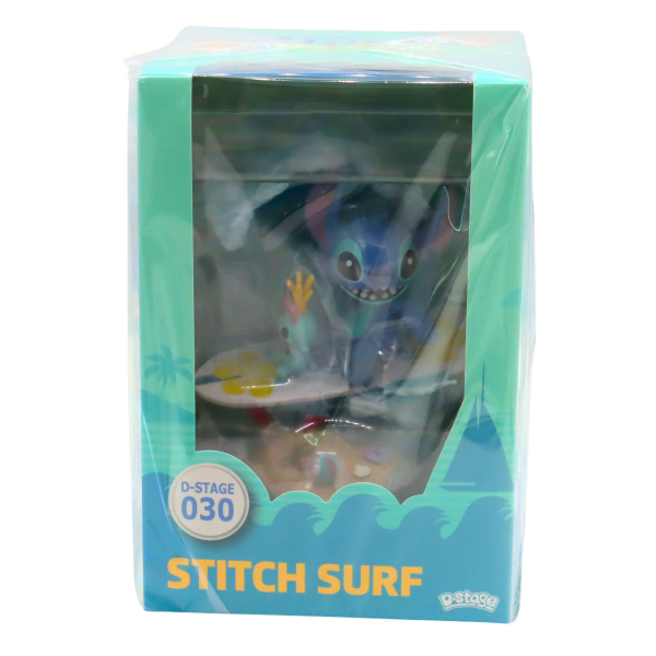 Disney Summer Series D-Stage PVC Diorama Surfer Stitch 15 cm